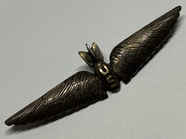 Wwi, U.S. Air Service, Bombing Military Aviator Wing, Bma, Sterling, 2-1/2 Inch - £2,937.12 GBP