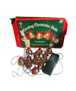 Vtg Ye Merrie Minstrel Caroling Christmas Musical 12 Bells Chime 25 Song... - $35.43