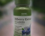 GNC HERBAL PLUS BILBERRY EXTRACT &amp; LUTEIN 60 CAPSULES Exp 09/2024 - $22.76