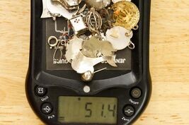 Lot Fine Estate Jewelry 925 Sterling Silver Bracelet Charms &amp; Pendants 5... - $123.74