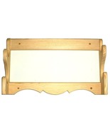 Pine Wooden 2 Place Gun Rack Rifle Shotgun Wall Mount Display - $24.99