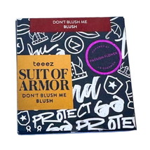 Teeez Cosmetics Suit of Armor Dont Blush Me Blusher in Mauve Pink 0.14oz 4g - £3.20 GBP