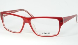 Sting VS6415 COL.0C98 Rot/Transparent Brille Brillengestell 56-14-140mm - £41.88 GBP