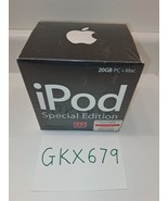 Apple iPod Vintage U2 Special Edition Black/Red (20 GB) Unopened/Factory... - $2,716.63 CAD