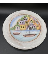 VIETRI La Fenice Italy Seacoast 8.25” Salad Plate Italian Coast Scene Bo... - €21,55 EUR