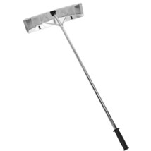 Aluminum Snow Removal Toolfor Roof 20&#39; Snow Roof Rake Reinforced - $111.99