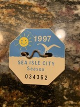 1997 Sea Isle City NJ Seasonal Beach Tag - $30.67