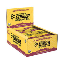 Honey Stinger Organic Energy Gel 24 Pack [Acai Pomegranate] 1.2oz - $37.36