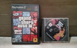 PS2 Grand Theft Auto 3 Manual Map / Vice City Disc Only 2pc Lot Mature Driving - £18.51 GBP