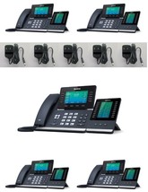 Yealink T54W IP Phone with EXP50 Expansion Module [5 Pack] - Power Adapters Incl - $796.25+