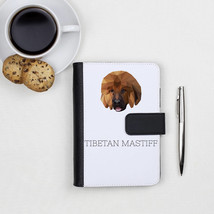 Notebook,book with a Tibetan Mastiff dog.A new collection with the geometric dog - £35.37 GBP