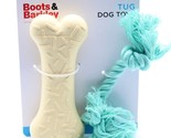 Boots &amp; Barkley Tug Dog Bone and Rope Chew Toys 876 - $7.12