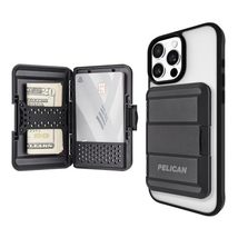 Pelican MagSafe Wallet for iPhone | Heavy Duty MIL-STD Snap-On iPhone Magnetic W - $33.29