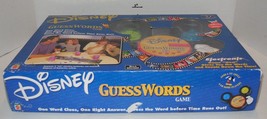 2001 Electronic Disney GuessWords Game Guess Words Trivia Mattel 100% Complete - £19.21 GBP