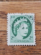 Canada Stamp Queen Elizabeth II 2c Used Richmond Circular Cancel 338 - $1.99