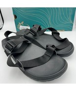 Chaco Lowdown Sandal Men&#39;s 13 Black Solid Customized Fit Lightweight JCH... - $837.10 MXN