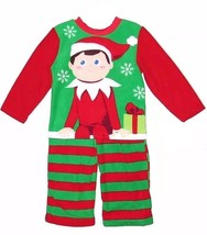 The Elf on the Shelf Toddler Boys Fleece Pajamas Sleepwear Set, Size 4 - $272.30 MXN