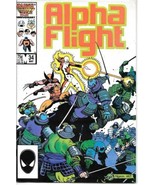 Alpha Flight Comic Book #34 Marvel Comics 1986 VERY FINE+ NEW UNREAD - £3.60 GBP