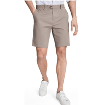 REISS Wicket Cotton Blend Chino Shorts, Flat Front, Classic, Tan, Size 3... - $92.57