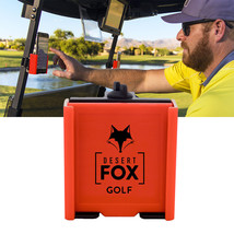 Desert Fox Golf Phone Caddy in Red - Golf Phone Caddie Smart Phone Holder - £32.25 GBP