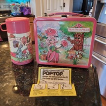 Vintage “Rose Petal Place” Metal Lunchbox w/ Thermos! ‘83 - £143.84 GBP