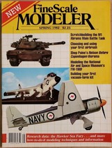Fine Scale Modeler Magazine - Spring 1982 - £12.10 GBP