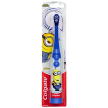 Colgate Kids Battery Toothbrush, Minions Toothbrush, 1 Pack each Blue &amp; ... - £14.55 GBP