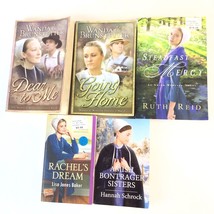 Lot Of 5 Trade Paperback/Paperback  Amish Romances- Wanda Brunstetter, Ruth Reid - £10.17 GBP