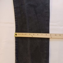 Riders Womens Size 14L Black Straight Leg High Rise Denim Jeans Measured 30x32.5 image 14