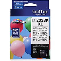 Brother LC203BK Innobella High Yield (XL Series) Black Ink Cartridge, 1 Pack - £13.12 GBP+