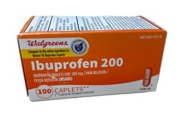 Walgreens Ibuprofen 200 100 capls  Exp 10/2024 - £14.19 GBP