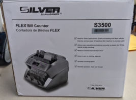 Silver by AccuBANKER S3500 Flex Bill Counter (AB3500) - £158.27 GBP