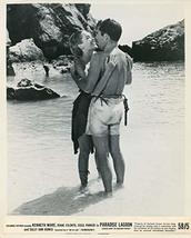 Kenneth Moore Shirley Eaton Paradise Lagoon 8x10 ORIGINAL Photo #W1976 - £7.68 GBP