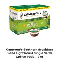 Cameron’ss Southern Breakfast Blend light roast pods. 12 count. lot of 2... - £27.24 GBP