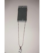 CW 925 Sterling Silver 18&quot; Chain Necklace with Quartz Pendant - €69,98 EUR