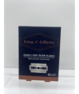 King C Gillette Double Edge Safety Razor Blades,10 ct/box COMBINE SHIPPING - $8.53 CAD