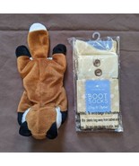 Sofia Vitali Single Pair Beige / Tan Cuffed Boot Socks - NEW - $91.37 MXN