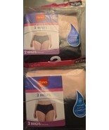 Hanes Women's 100% Cotton Briefs 2 Pack Lot of 2 - Total of 4 Size 10/3XL - €14,45 EUR Hanes Women's 100% Cotton Briefs 2 Pack Lot of 2 - Total of 4 Size 10/3XL - €14,45 EUR