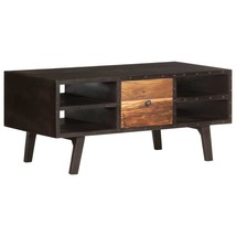 Coffee Table 100x50x45 cm Solid Reclaimed Wood - £113.90 GBP