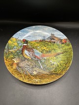 Edwin M. Knowles collectible plate 1986 &quot;The Pheasant&quot; Plate - £4.72 GBP