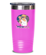 Independence Day Tumbler Trump Merica Independence Day Pink-T-20oz  - £23.13 GBP