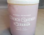 DW Home Scented Candle Hidden Meadows French Lavender Geranium 1 Wick 8.... - $23.71