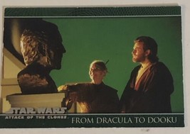 Attack Of The Clones Star Wars Trading Card #98 Ewan McGregor Christopher Lee - $1.97