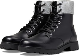 MICHAEL Michael Kors Alistair Booties Women&#39;s Combat Boots, Size 11 Black - £69.34 GBP