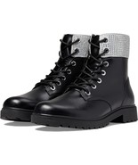 MICHAEL Michael Kors Alistair Booties Women&#39;s Combat Boots, Size 11 Black - £69.68 GBP