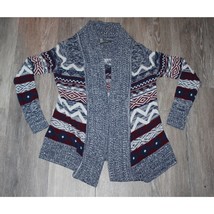 Charlotte Russe Cardigan Size Small Southwestern style Long Sleeve - £17.94 GBP