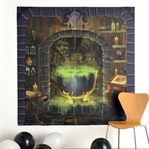 Witches Kitchen Backdrop Scene Wall Decoration - £6.84 GBP