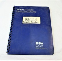 GCA Mann Products Instruction Manual 9280 Computer Interface - $17.44