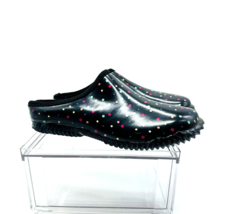 Western Chief Women Garden Clogs- Carbon Black (Dazzling Dots), US 10   *USED - £19.18 GBP