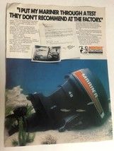 vintage Mariner Outboard Print Ad Advertisement 1979 pa1 - £5.42 GBP